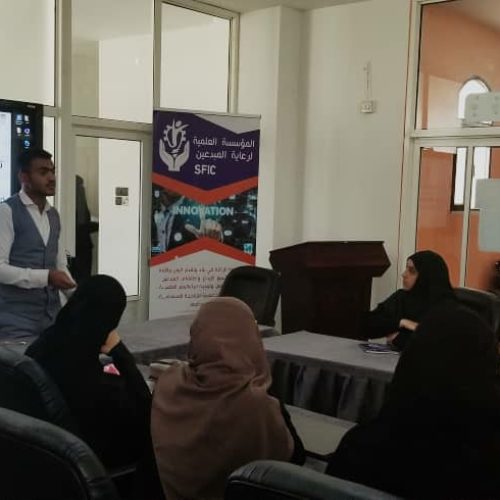 أقامت المؤسسة العلمية لرعاية المبدعين دورة تدريبية بعنوان “تصميم وإعداد خطوط الانتاج”
