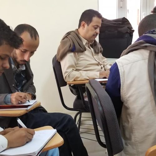 تم بحمد الله انعقاد الاختبار التطبيقي النهائي العلمي للدورة التدريبية في مجال الشبكات CCNA