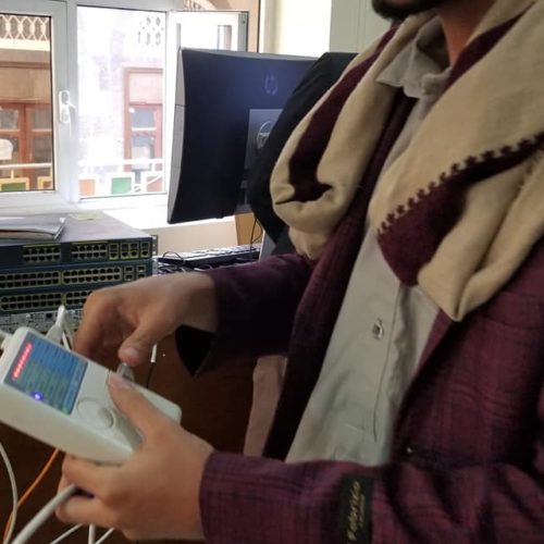 تم بحمد الله انعقاد الاختبار التطبيقي النهائي العلمي للدورة التدريبية في مجال الشبكات CCNA