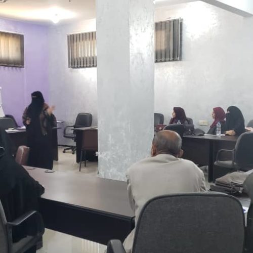 مشاركة قطاع المرأة بالمؤسسة العلمية لرعاية المبدعين في الدورة التدريبية صياغة الاهداف والخطط الاستراتيجية