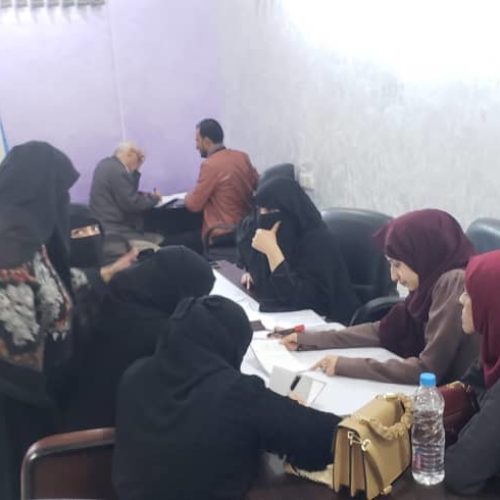 مشاركة قطاع المرأة بالمؤسسة العلمية لرعاية المبدعين في الدورة التدريبية صياغة الاهداف والخطط الاستراتيجية