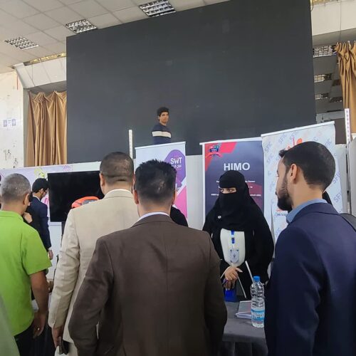 مشاركة المؤسسة العلمية لرعاية المبدعين ومنصة اليمن للتكنولوجيا في معرض صنعاء الرابع لتقنية المعلومات والاتصالات سايتكس