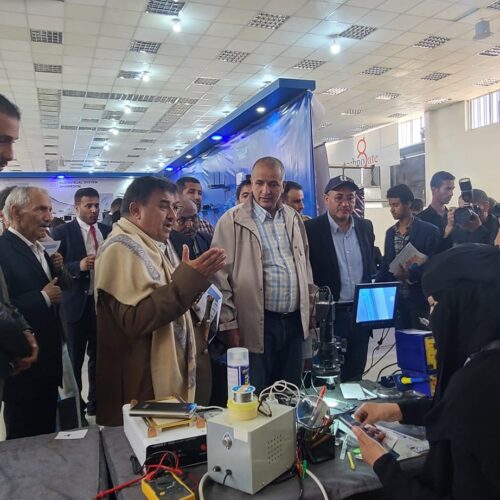 مشاركة المؤسسة العلمية لرعاية المبدعين ومنصة اليمن للتكنولوجيا في معرض صنعاء الرابع لتقنية المعلومات والاتصالات سايتكس