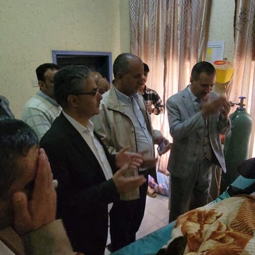 نائب رئيس المؤسسة العلمية لرعاية المبدعين والمدير التنفيذي يزوران عميد المخترعين الدكتور / محمد العفيفي