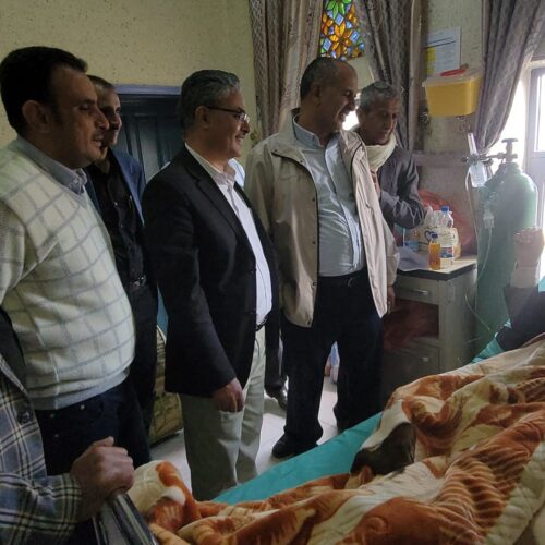 نائب رئيس المؤسسة العلمية لرعاية المبدعين والمدير التنفيذي يزوران عميد المخترعين الدكتور / محمد العفيفي