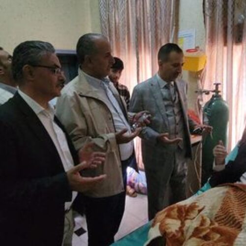 نائب رئيس المؤسسة العلمية لرعاية المبدعين والمدير التنفيذي يزوران عميد المخترعين الدكتور / محمد العفيفي